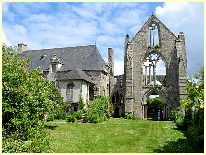 Bretagne Sehenswürdigkeiten und Tipps Paimpol Abtei Abbaye de Beauport