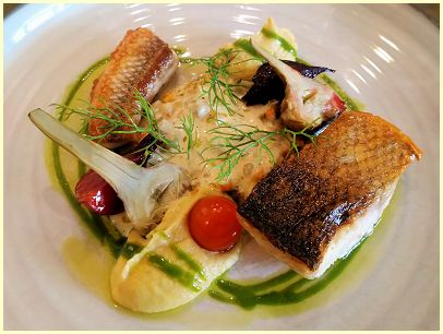 provenzalische Küche - Fischgericht - Spezialitäten der Provence