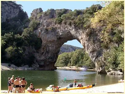 Provence - Ardèche Schlucht, Pont d'Arc