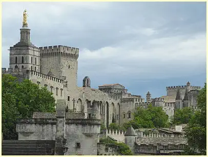 Provence - Avignon, Papstpalast und Kathedrale