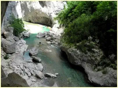 Provence - Gorges du Verdon, Taubenhöhle