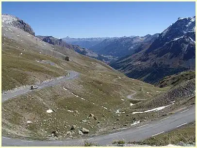 Route des Grandes Alpes - Col du Galibier