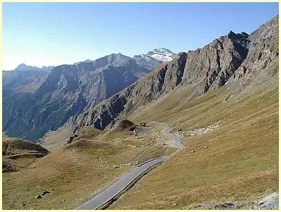 Col Agnel - Blick Italien