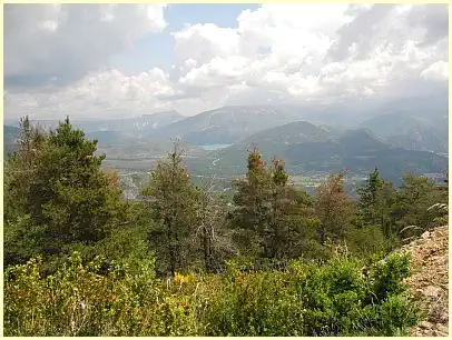 Cadières de Brandis - Panorama Crête de Colle Bernaiche