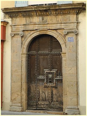 historisches Portal - Castellane