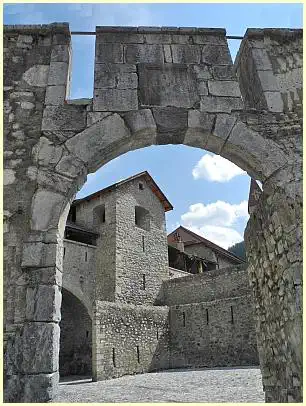 Stadtmauer - Colmars-les-Alpes