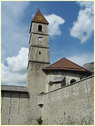 Kirche Saint-Martin - Colmars-les-Alpes