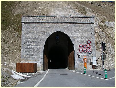 Tunnel des Col du Galibier