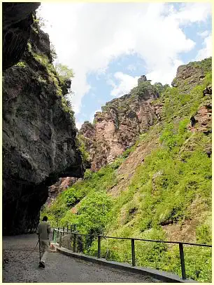 Schlucht Gorges du Cians - Gorges inférieures (petite Clue)