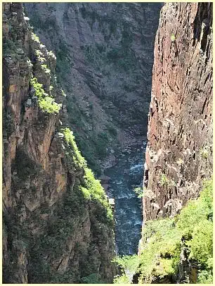 Var im Grund der Schlucht Gorges de Daluis