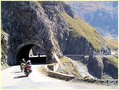 Abfahrt vom Col de l'Iseran