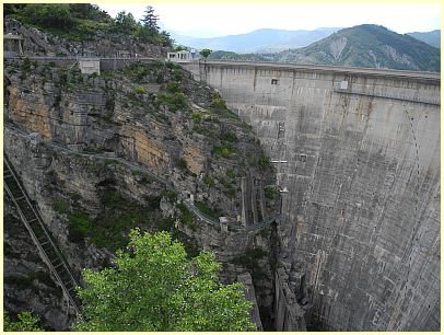 Staudamm Lac de Castillon