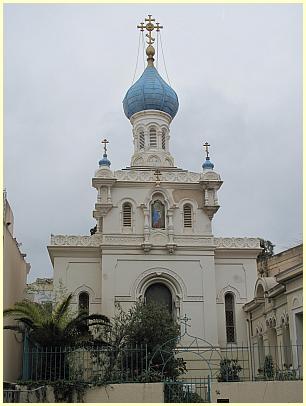 Menton - russische Kirche
