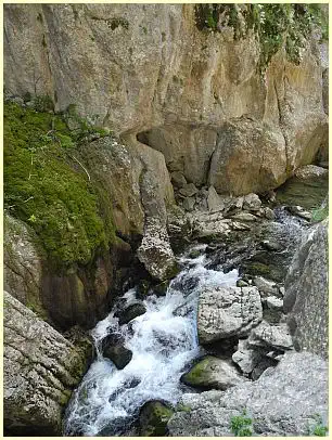 Schlucht Clue de Saint-Auban