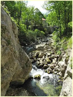 Schlucht Clue de Saint-Auban