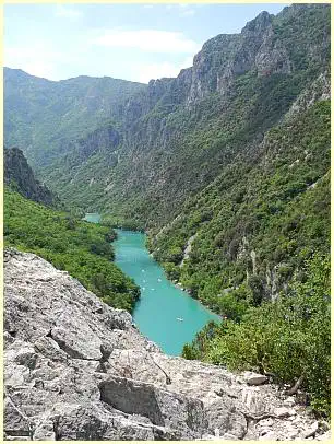 Sentier des Pêcheurs - Verdon und Schlucht