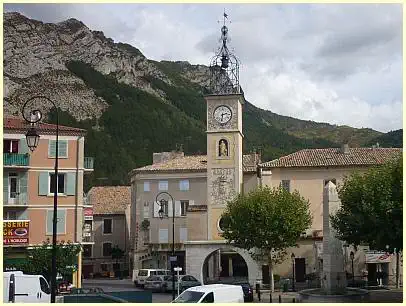 Sisteron - Uhrturm Tour de l'Horloge