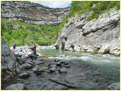 am Ufer des Verdon - Gorges du Verdon