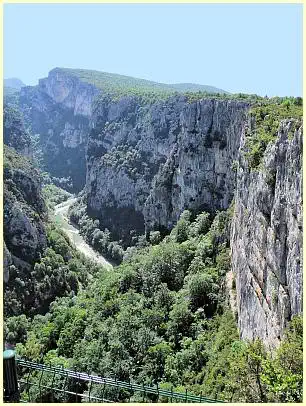 Belvédère und Falaise des Cavaliers - Gorges du Verdon