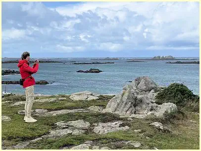 Blick von der Pointe du Castel Ac'h