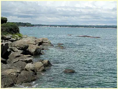 Baie de Fouesnant (Flut) - Pointe de Beg Meil