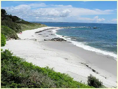 Plage des Dunes Pointe de Beg Meil