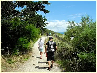 Wanderweg Pointe de Beg Meil