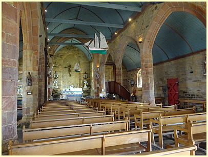 Kirchenschiff Notre-Dame-de-Rocamadour - Camaret-sur-Mer