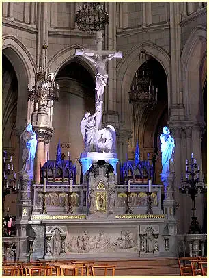 Cancale Kirche Saint-Méen Hochaltar