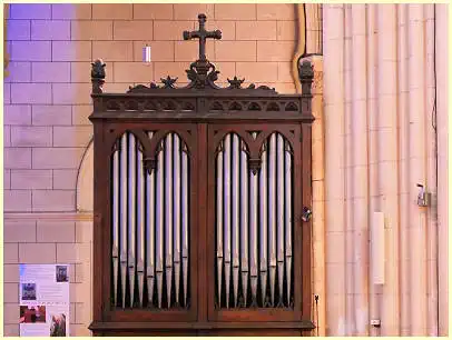 Cancale Kirche Saint-Méen kleine Orgel