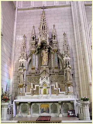 Cancale Kirche Saint-MéenAltar Autel de Saint-Joseph