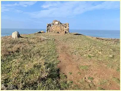 Cap de la Chèvre - Küstenwachposten Pointe de Lostmarc'h