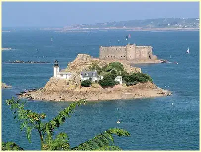 Pointe de Penn al Lann - Château du Taureau und Île Louët