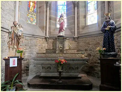 Altar Südkapelle Notre-Dame de l'Assomption