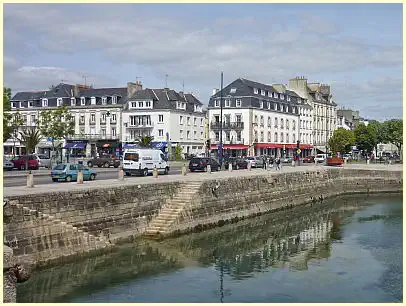 Concarneau mit Hotel l'Amiral