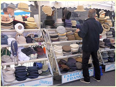 Casquettes, Chapeaux, Accessoires de Mode - Markt in der Bretagne