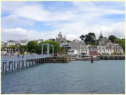 Fußgängerbrücke Jean Marin - Douarnenez