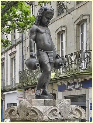 Statue des Bolomig - Douarnenez