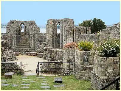 romanische Kirche Abtei Saint-Guénolé - Landévennec