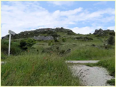 Weg zum Roc'h Trévezel - Monts d'Arrée