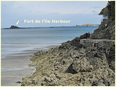 Pointe du Moulinet - Fort de l'île Harbour