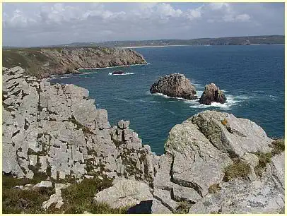 Pointe de la Tavelle, Plage Kersiguénou und Pointe de Dinan