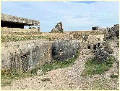 Batteries de Kerbonn - Bunkerreste - Pointe de Pen Hir