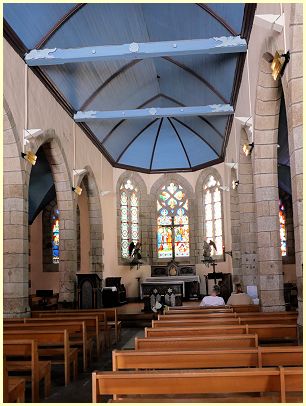 Kirchenschiff Saint-Joseph Pont-Aven