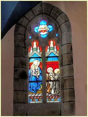 Kirchenfenster Saint-Joseph Pont-Aven