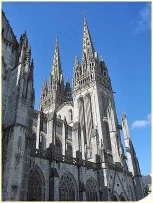 Quimper - Kathedrale Saint-Corentin