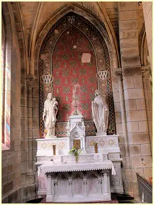 Basilika Notre-Dame de Délivrance Kapelle rechts