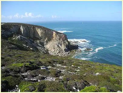 Steilküste Cap de la Chèvre