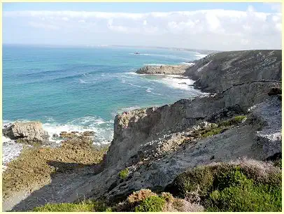 Steilküste Cap de la Chèvre