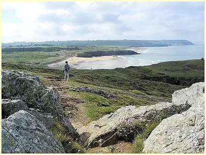 Wanderweg zum Plage de Lostmarc'h - Pointe de Lostmarc'h